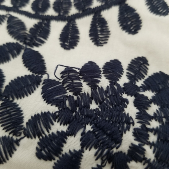 Entro Off the Shoulder Embroidered Dress Size S - Picture 12 of 12